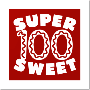 Super Sweet 100 Birthday Icing Posters and Art